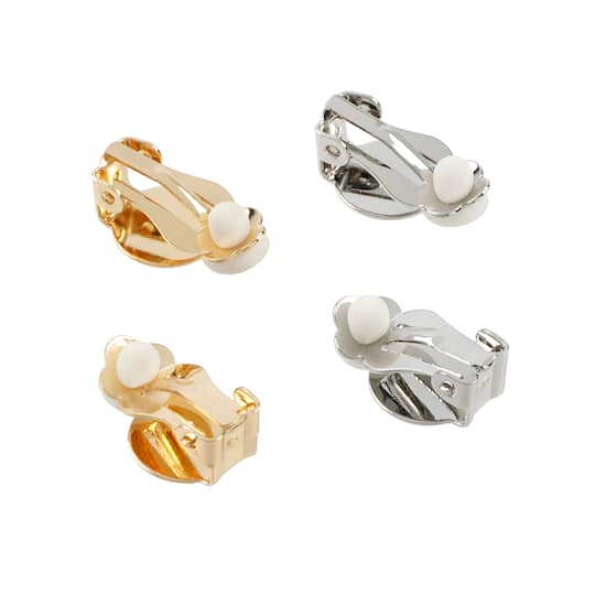 Mixed Stainless Steel Clip-On Earrings, by Creatology™ Michaels